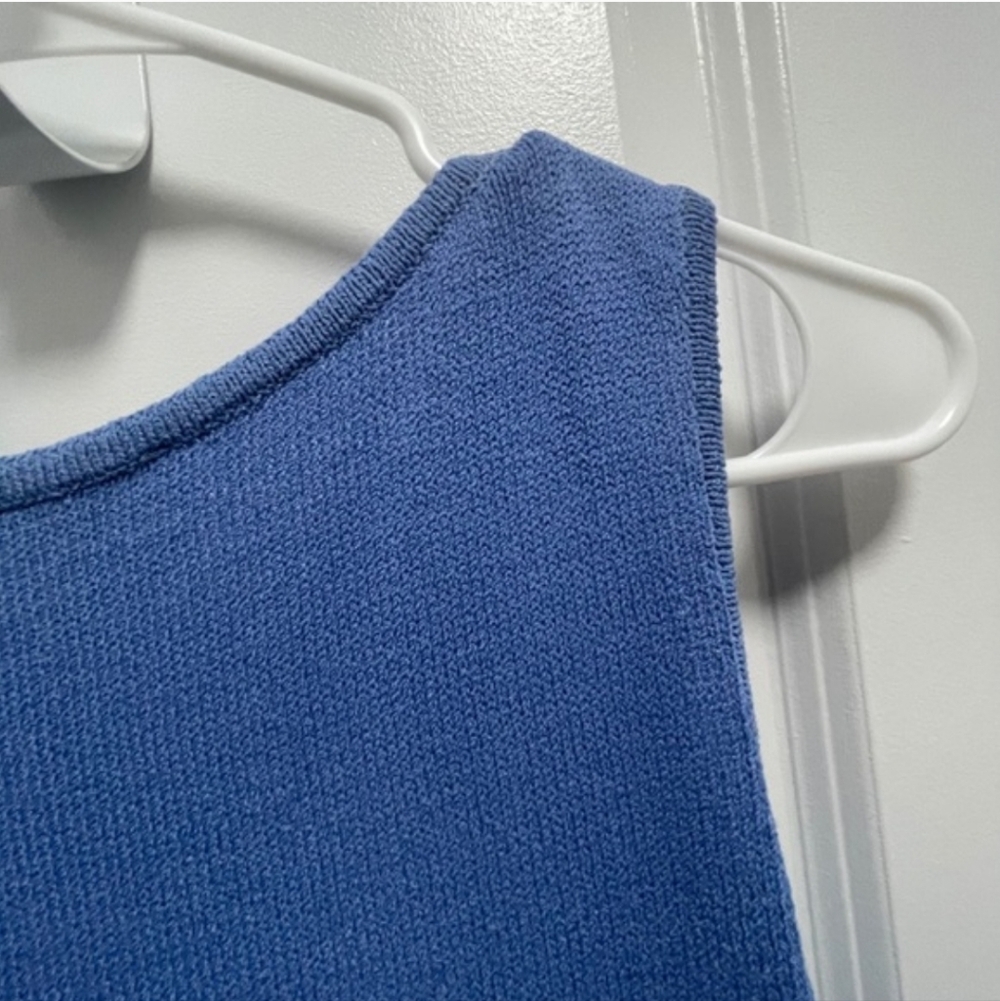 ST JOHN Sleeveless Sweater dress - Picture 4 of 7
